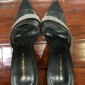 ShoeRepublic La Black Heels
